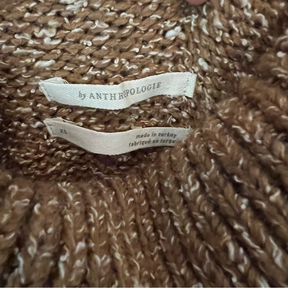 Anthropologie Turtleneck Sleeveless High Low Tunic Sweater | XS - Picture 6 of 10